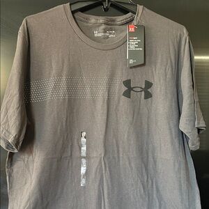 Under Armour Men's Dark Gray Short Sleeve Tee